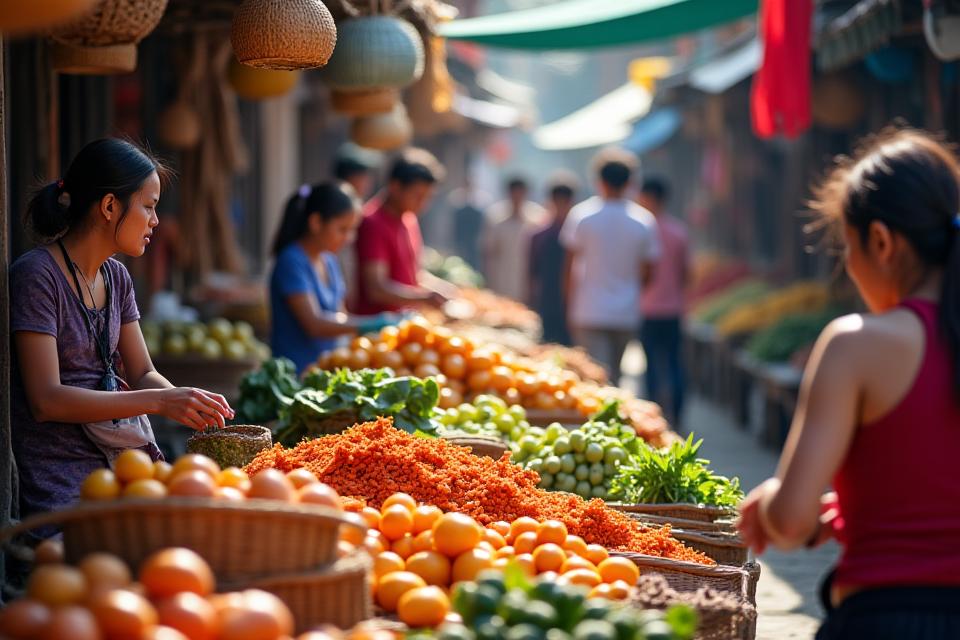 Cultural immersion market experience